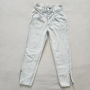 Vintage Lee Ultra Light Wash Yoke Jeans kids 6/7